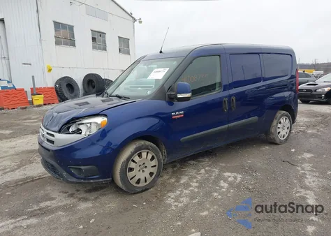 2015 Ram Promaster City Tradesman Slt from USA, damaged, VIN ZFBERFBT6F6A69938
